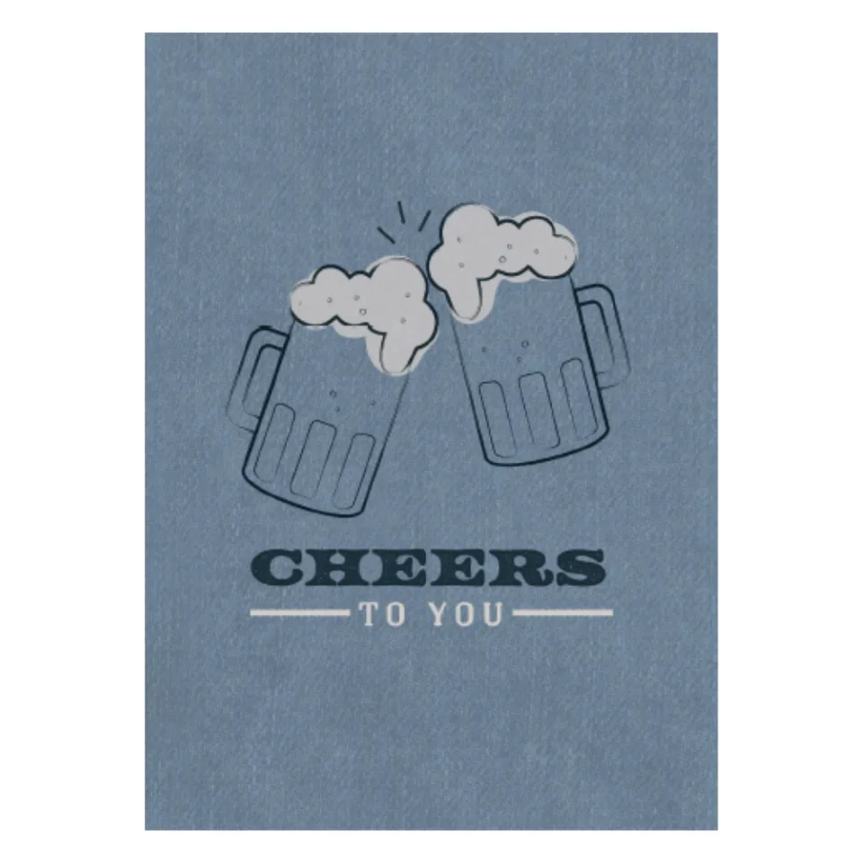 KaiserCraft For Him gratulasjonskort Cheers To You