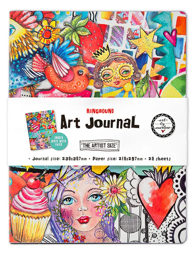 Studio Light Art by Marlene art journal Artist size 20 ark kraftig papir