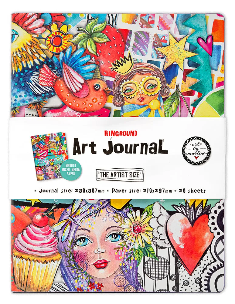 Studio Light Art by Marlene art journal Artist size 20 ark kraftig papir