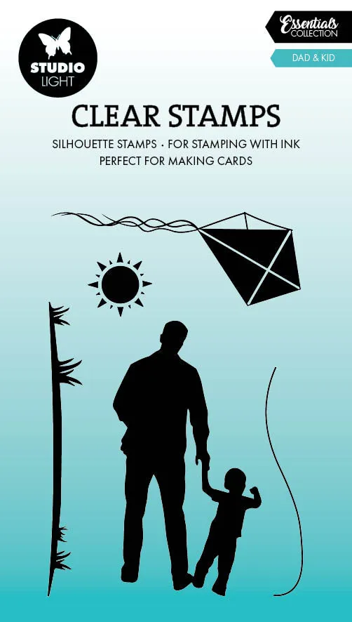 Studio Light Essentials Dad & Kid stempel pappa 62x93 mm