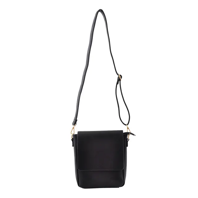 KaiserCraft Med Satchel Bag skulderveske svart – kunstskinn