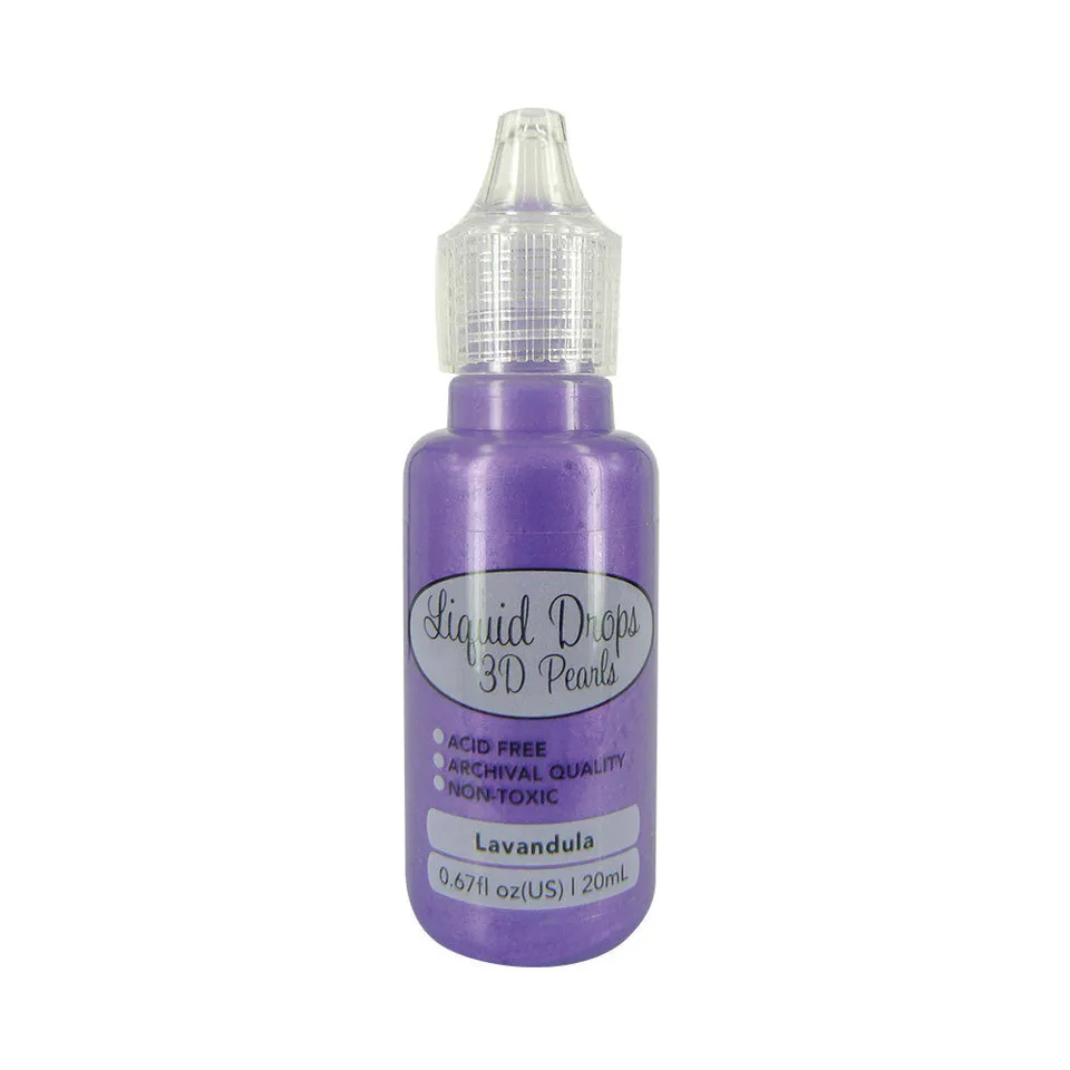 Couture Creations Liquid Drops 3D perlelakk Lavandula 20ml