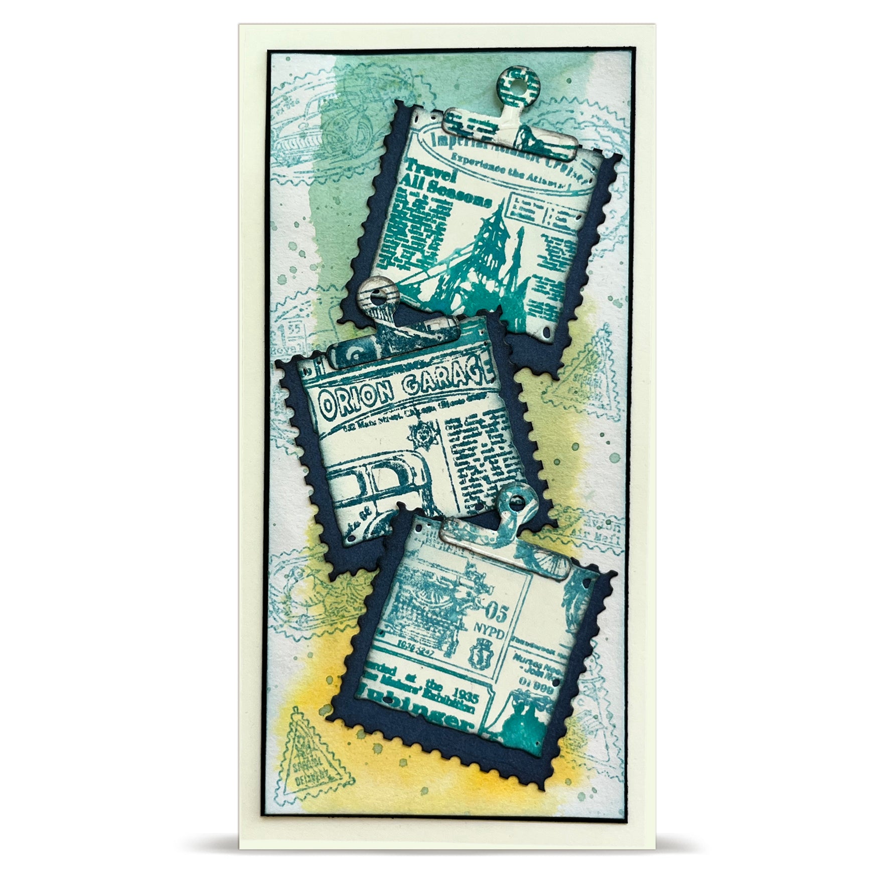 AALL & Create TP-1444 Royal Dispatch Series stempelsett A6 post