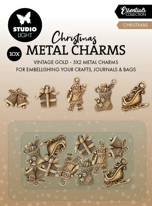 Studio Light Essentials metallpynt jul 10-pk