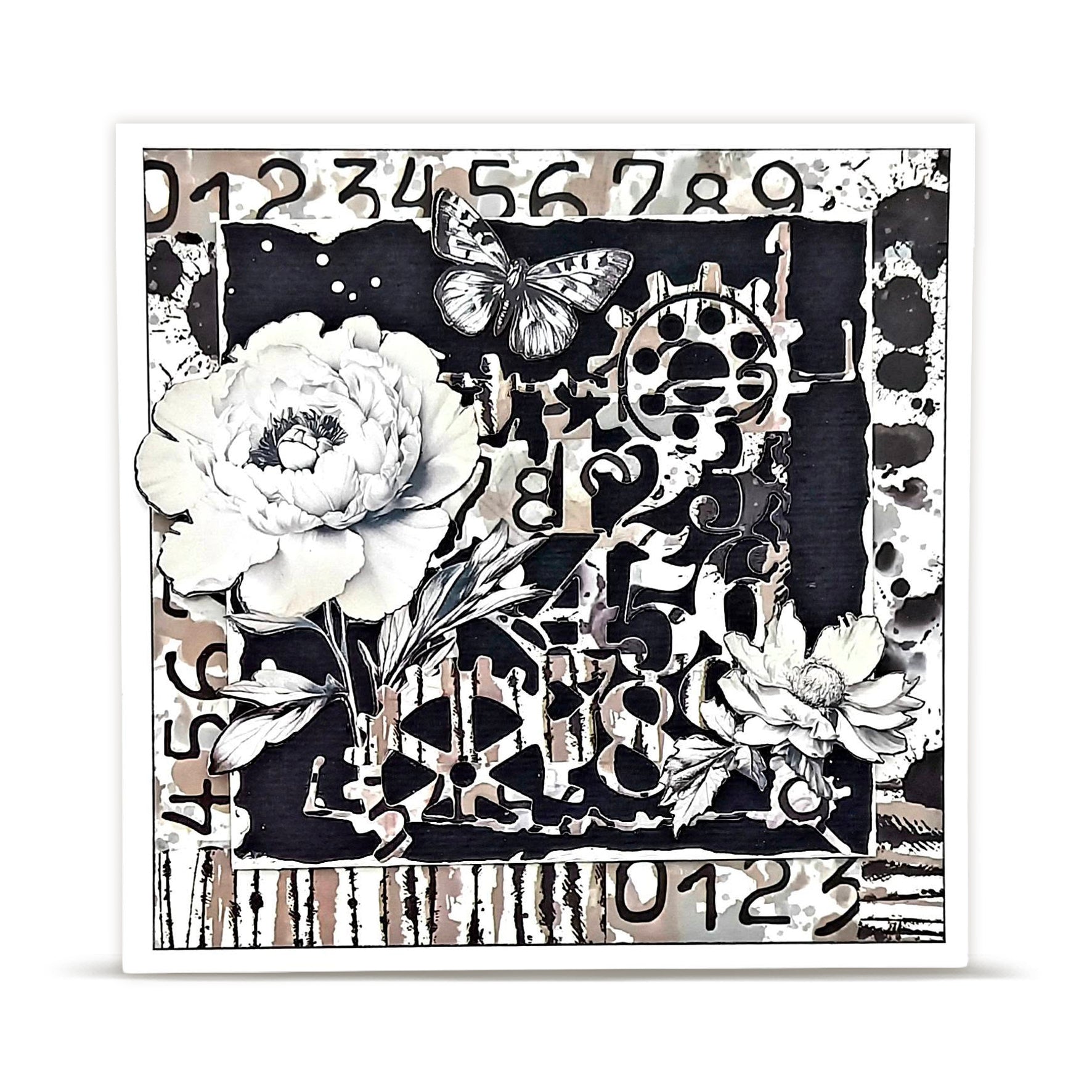 AALL & Create DI-21 Number Crunching dies 10,4x12,4 cm