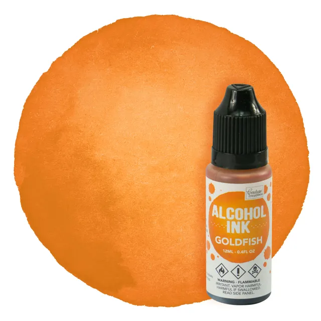 Couture Creations Alcohol Ink Goldfish alkoholblekk 12 ml oransje