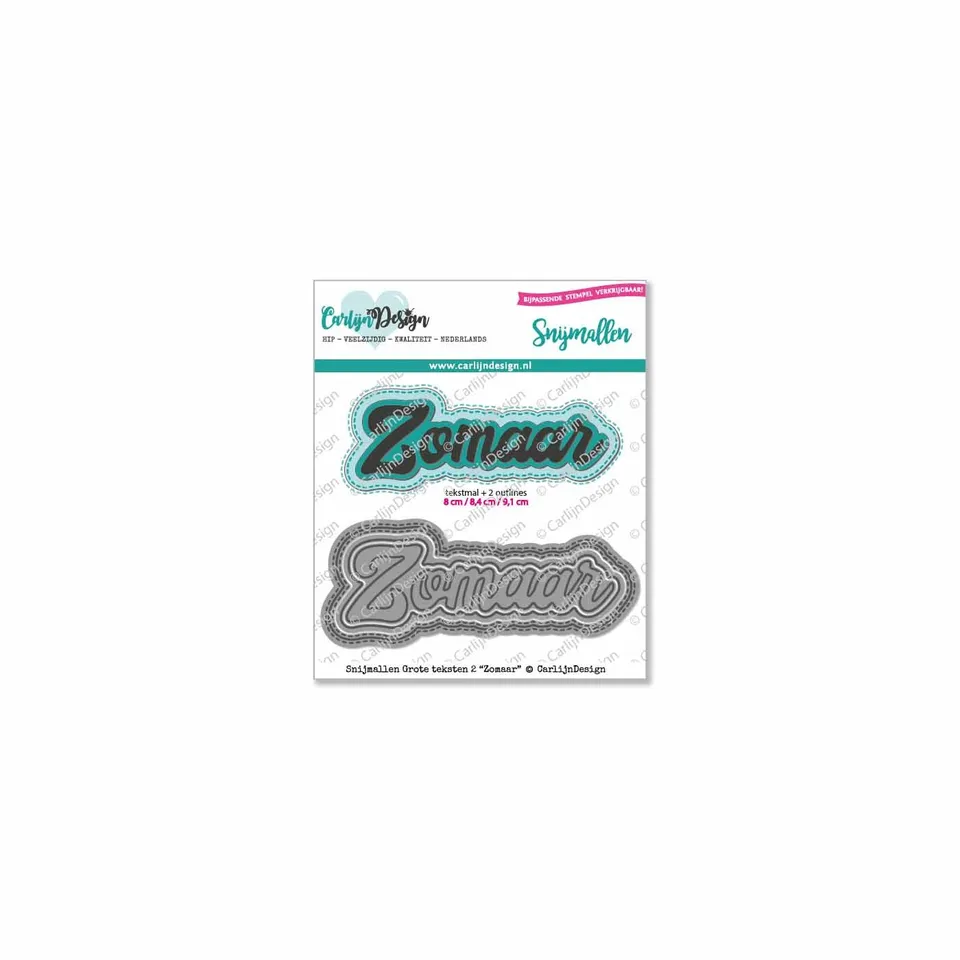 CarlijnDesign CDSN-0050 dies zomaar store tekster