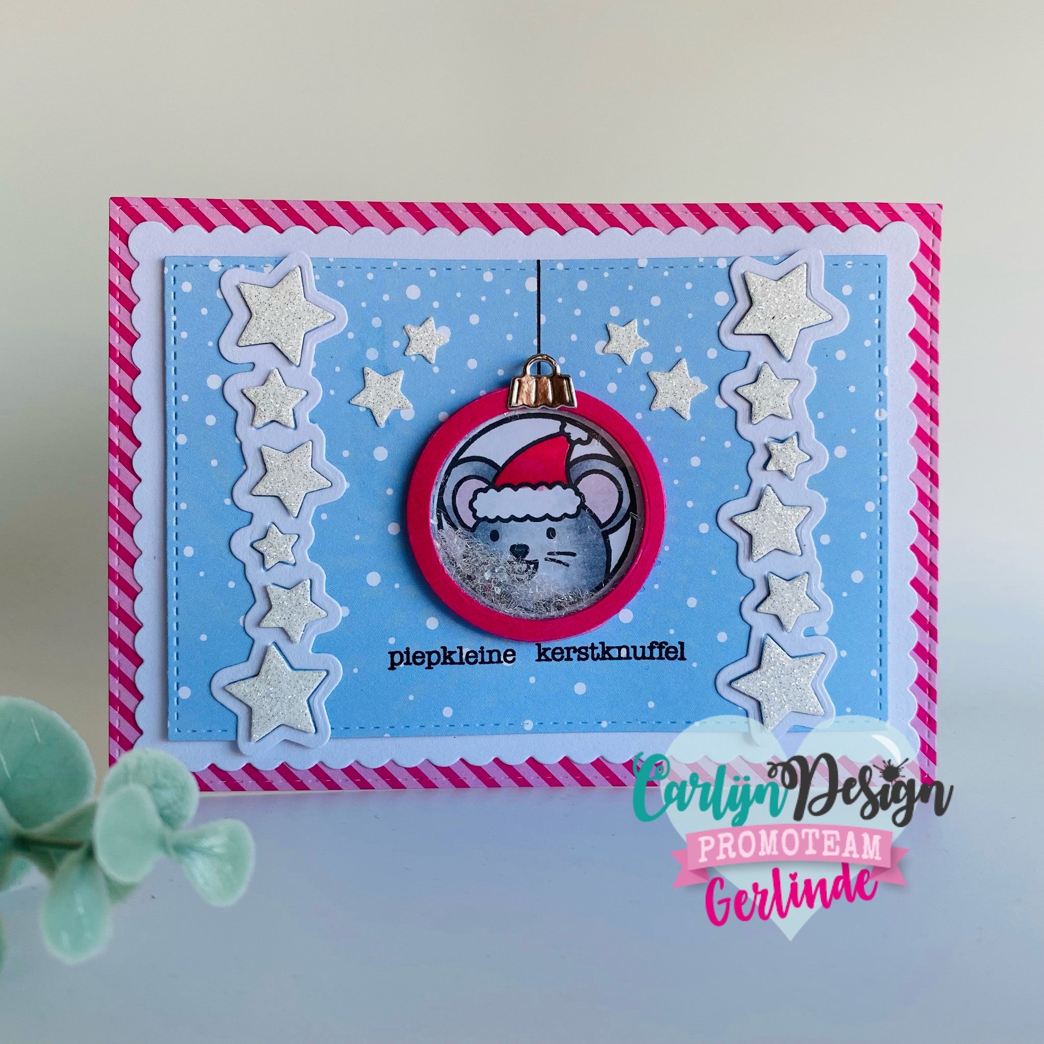 CarlijnDesign Kerst Knuffel CDST-0091 stempler store
