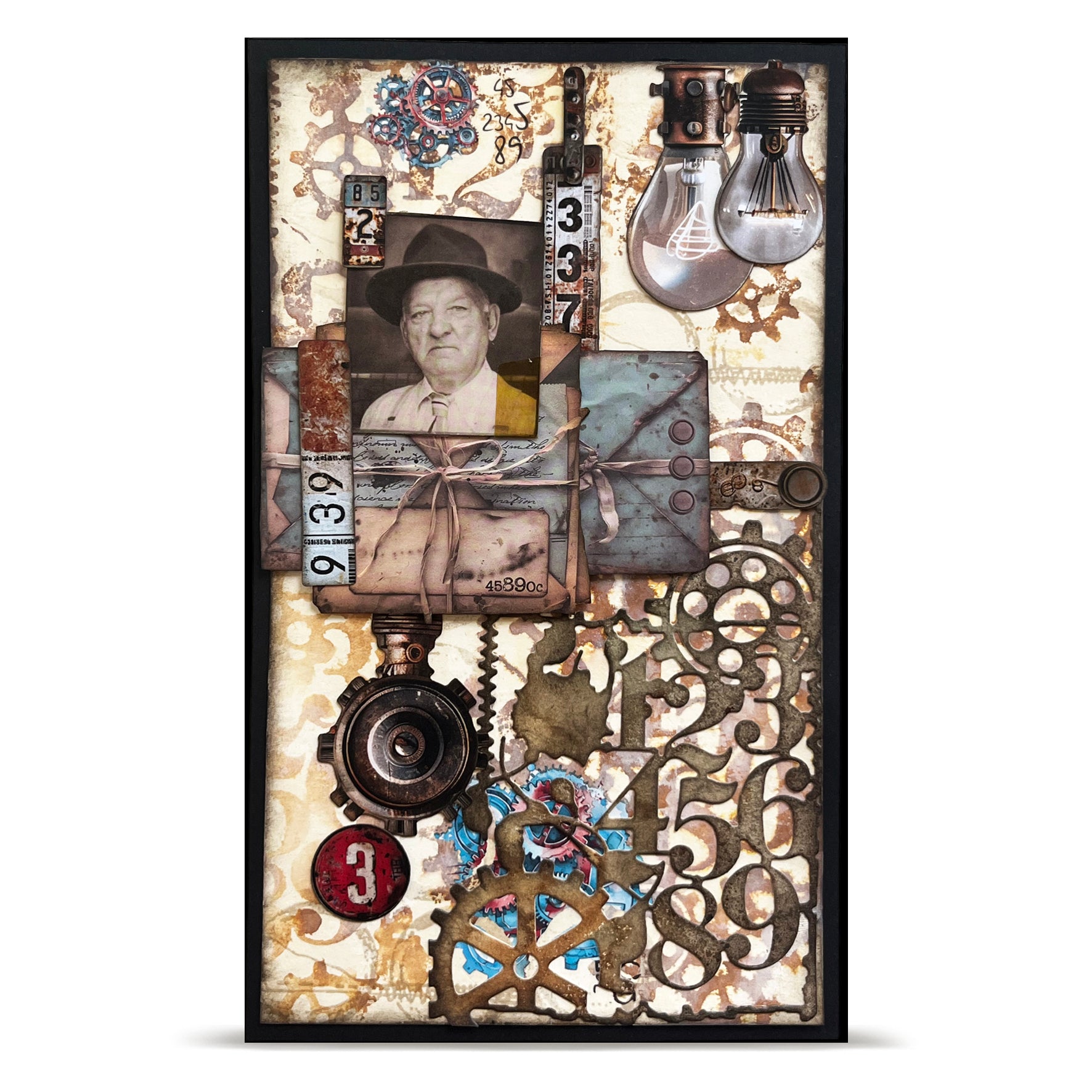 AALL & Create DI-21 Number Crunching dies 10,4x12,4 cm
