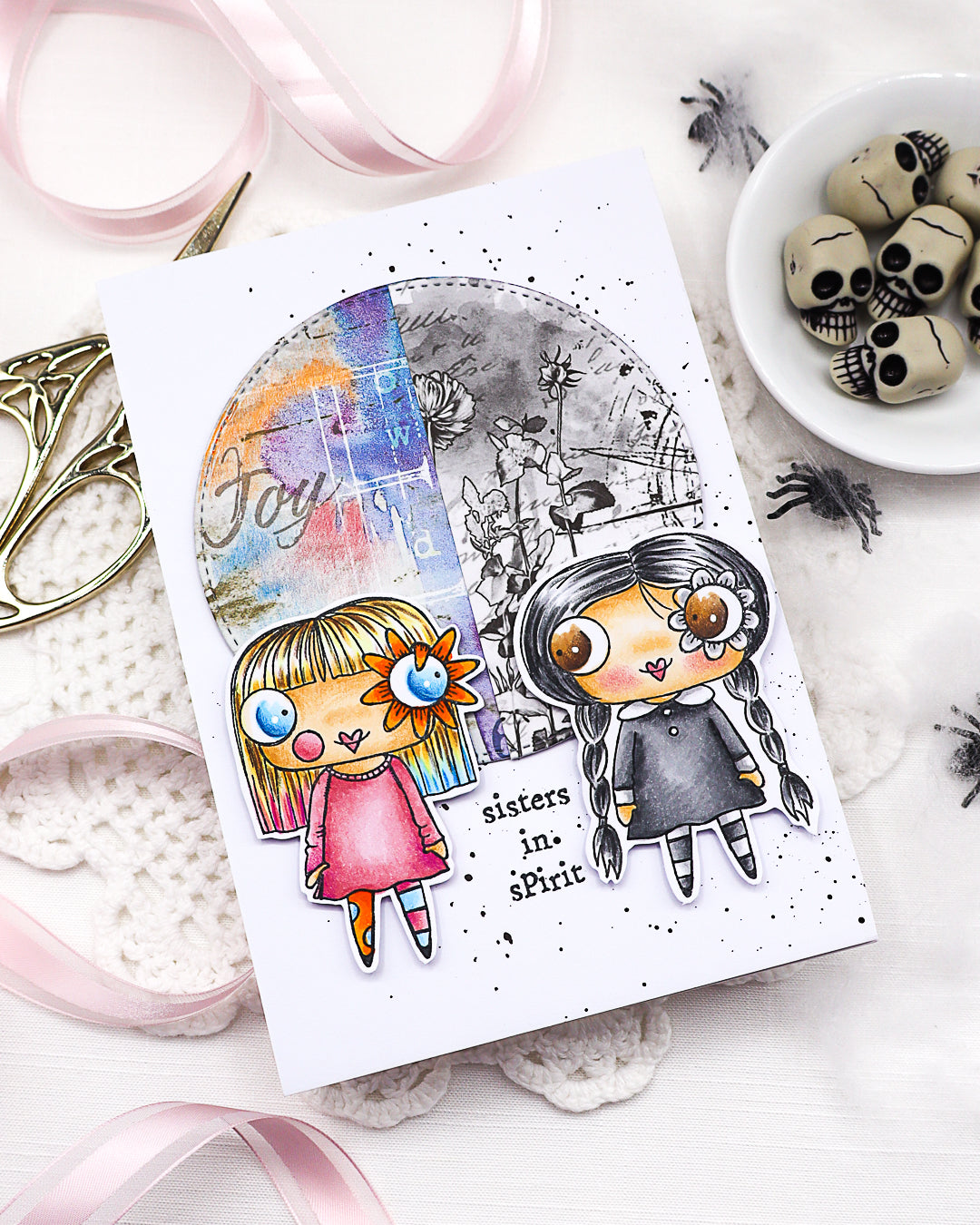 Aall and Create TP-1363 Sisters in Spirit stempelsett A7