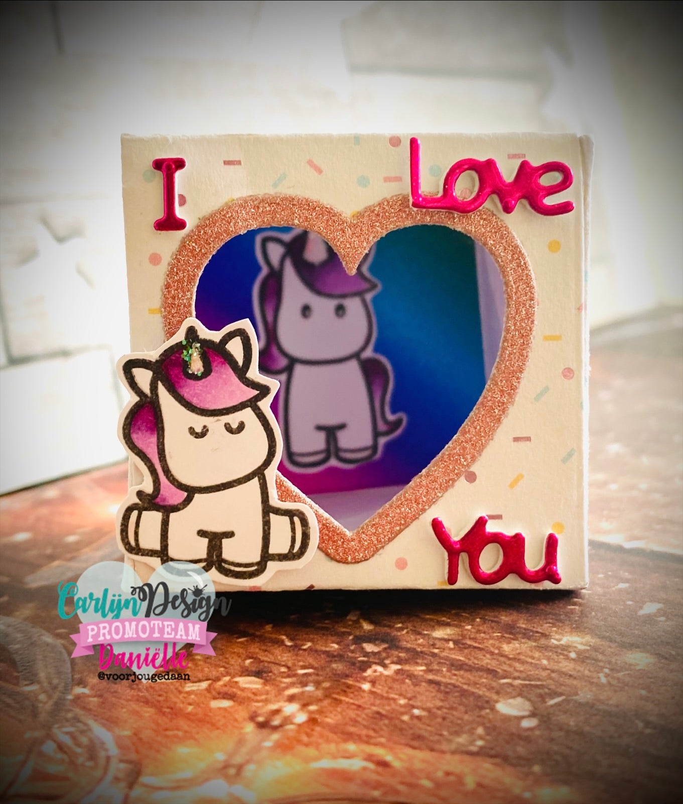 CarlijnDesign Peek-a-Box CDJD-0072 dies add-on hjerte stjerne
