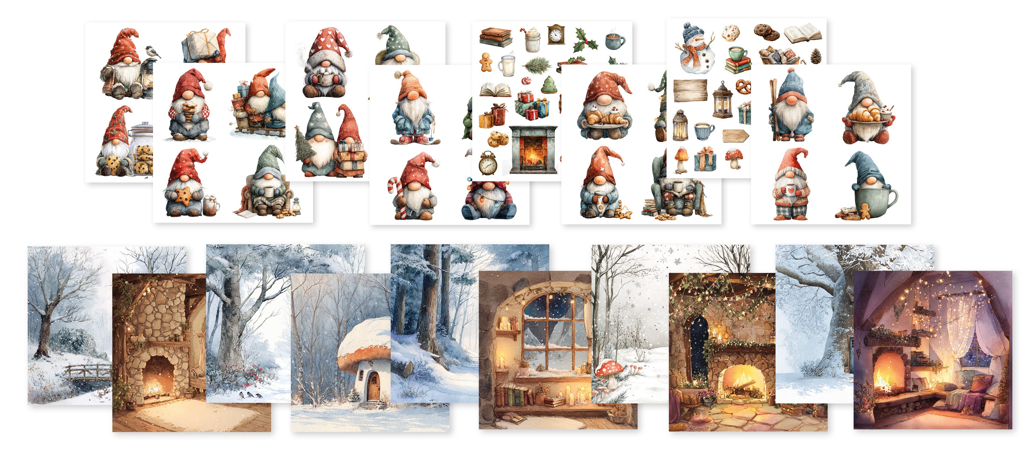 Studio Light Creative Craftlab James the gnome collageblokk