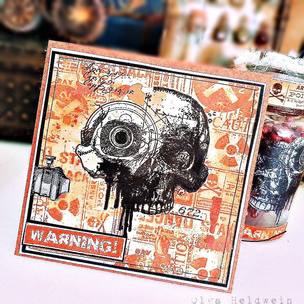 Aall and Create TP-392 Memento Mori stempel A5