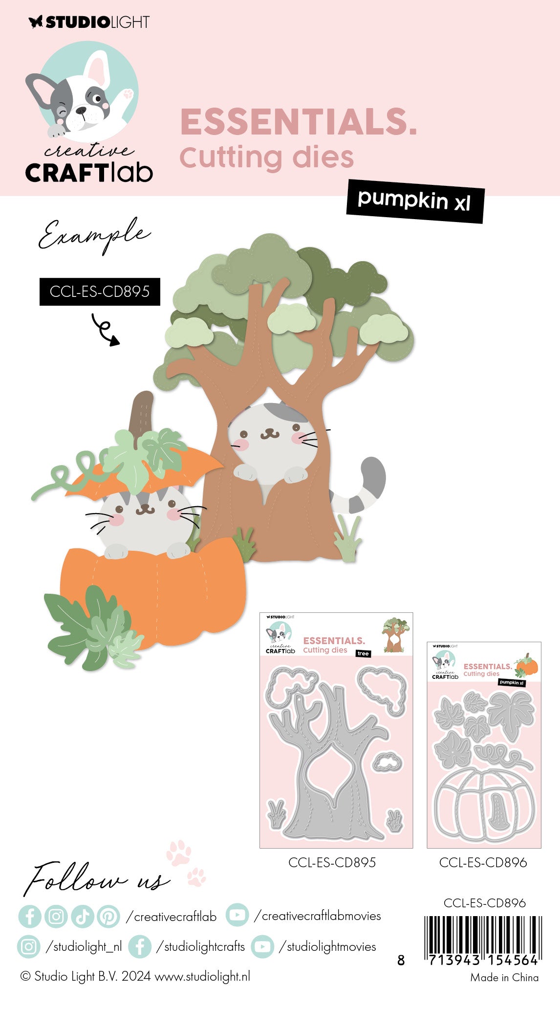Studio Light Creative Craftlab Pumpkin XL dies gresskar