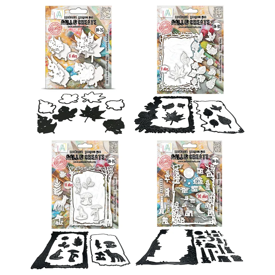 AALL & Create Woodsy Forests diesett 4-pk skog
