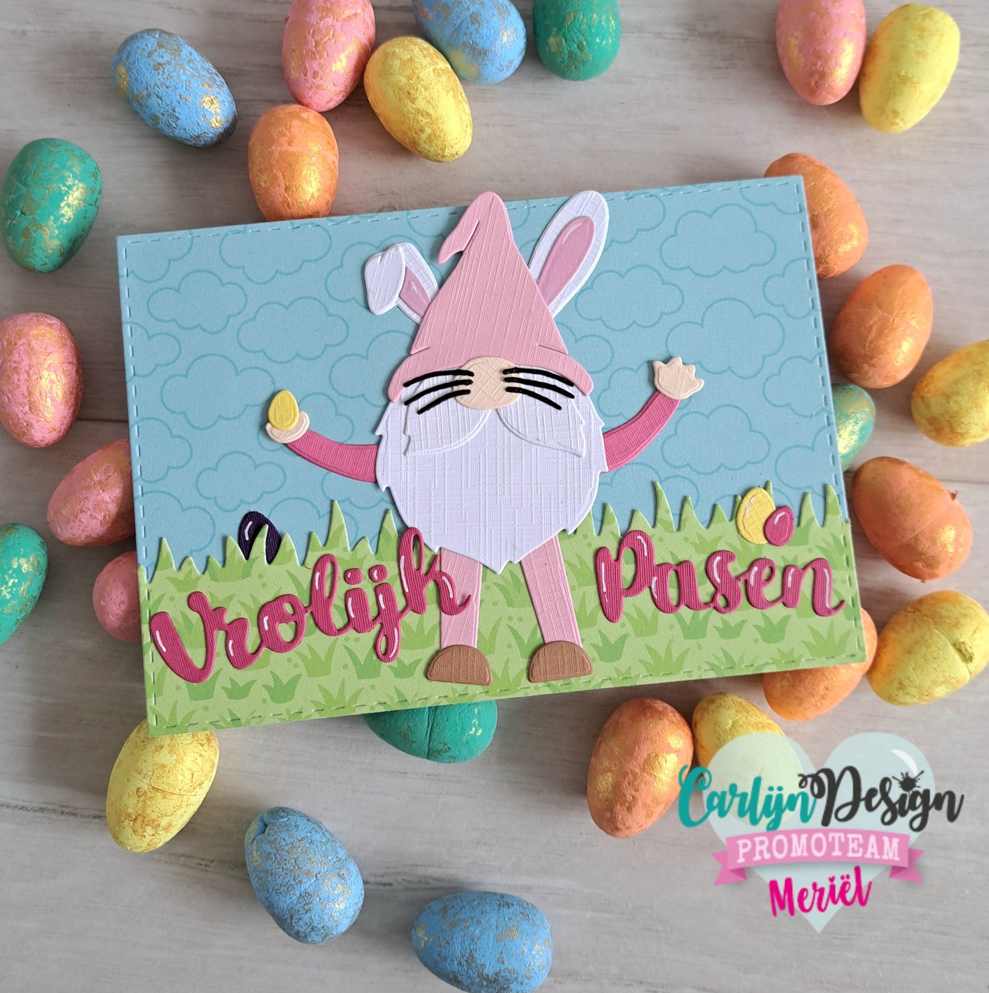 CarlijnDesign Gnome Set 5 CDSN-0209 dies påske