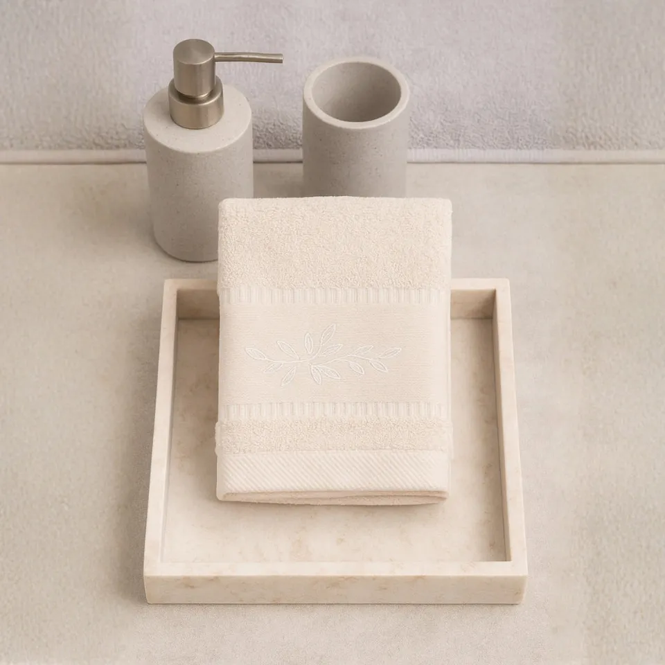 KaiserCraft Serenity vaskeklut lyserosa 35x35 cm myk