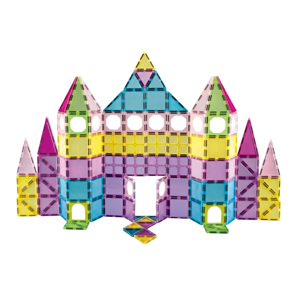 KaiserCraft Toy Box Pastel Castle Set byggesett 118 deler