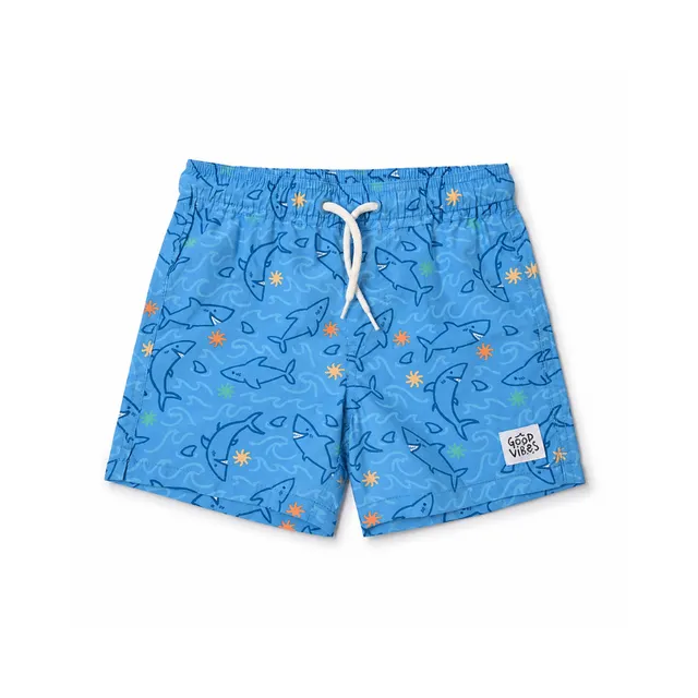 KaiserCraft Good Vibes badeshorts Shark Waters gutt