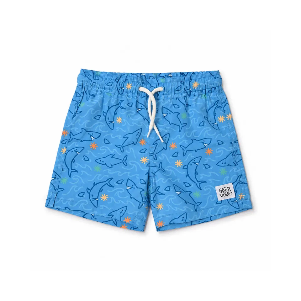 KaiserCraft Good Vibes badeshorts Shark Waters gutt