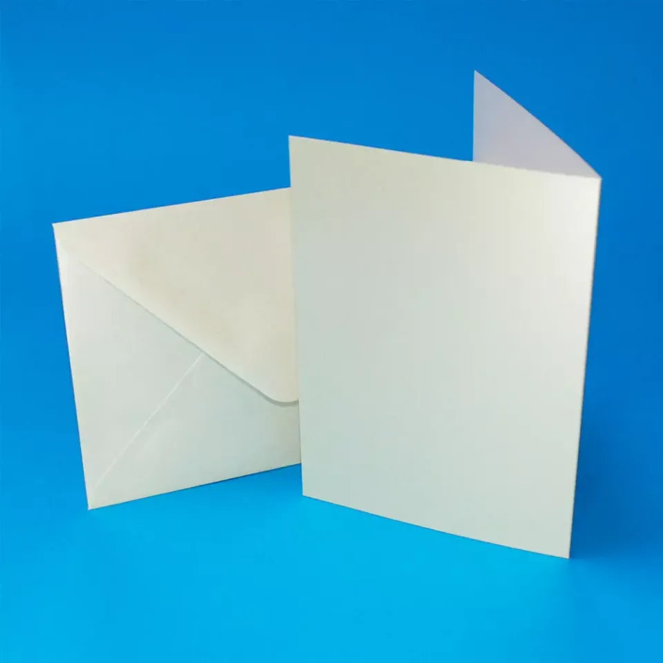 Cards Envelopes C6 Ivory Pearlescent kort perlemor
