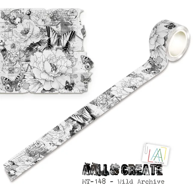 AALL & Create MT-148 Wild Archive washi 25mm