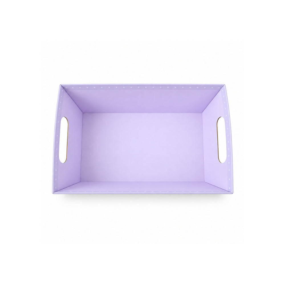 KaiserCraft Candy Small DIY gaveeske lilla hamperboks