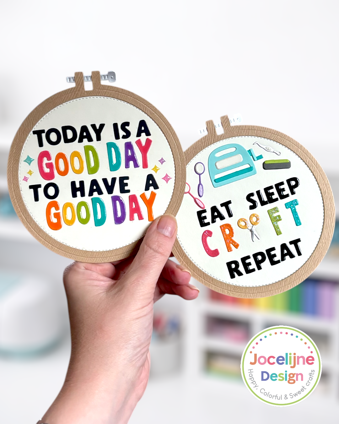 CarlijnDesign Embroidery Hoop CDJD-0073 dies 12 cm