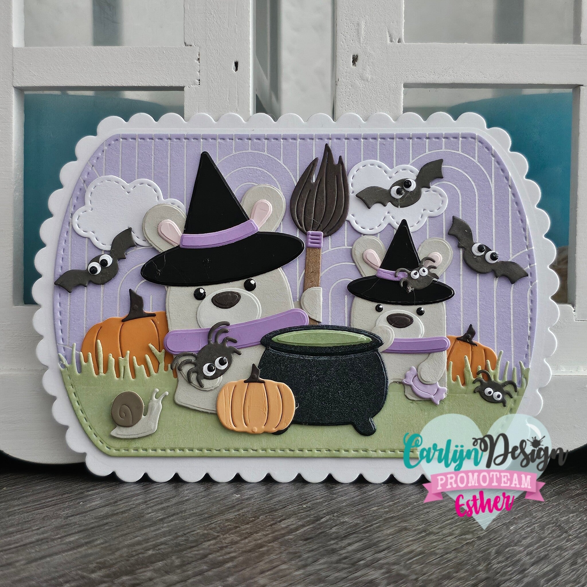 CarlijnDesign Giftbag topper CDSN-0284 dies gave