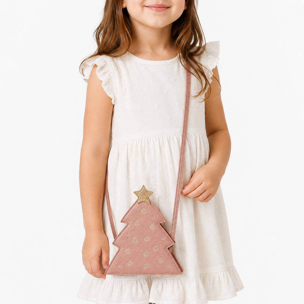 KaiserCraft Christmas Kids sideveske Tree kunstskinn