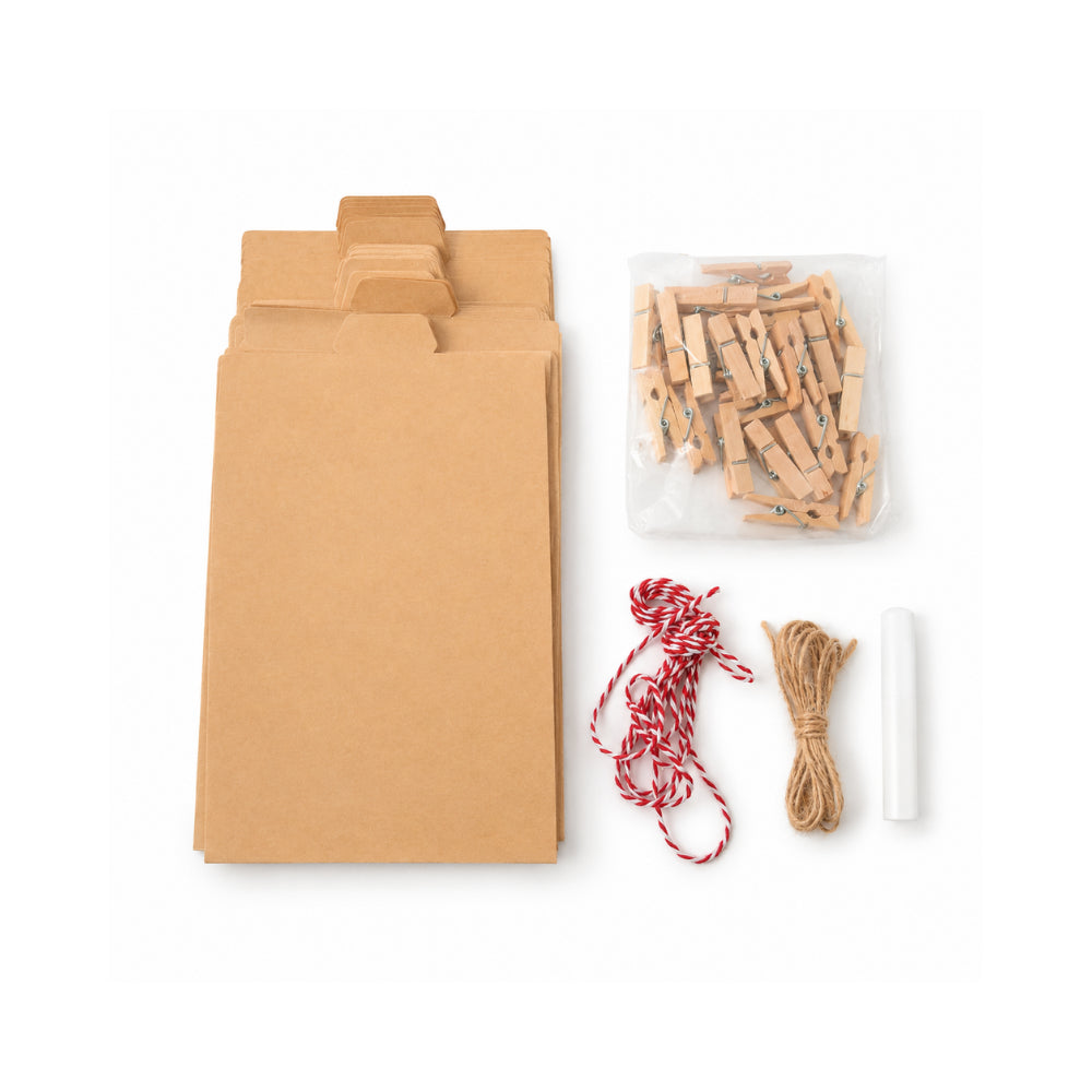 KaiserCraft adventskalender lag selv konvolutter 24 pk