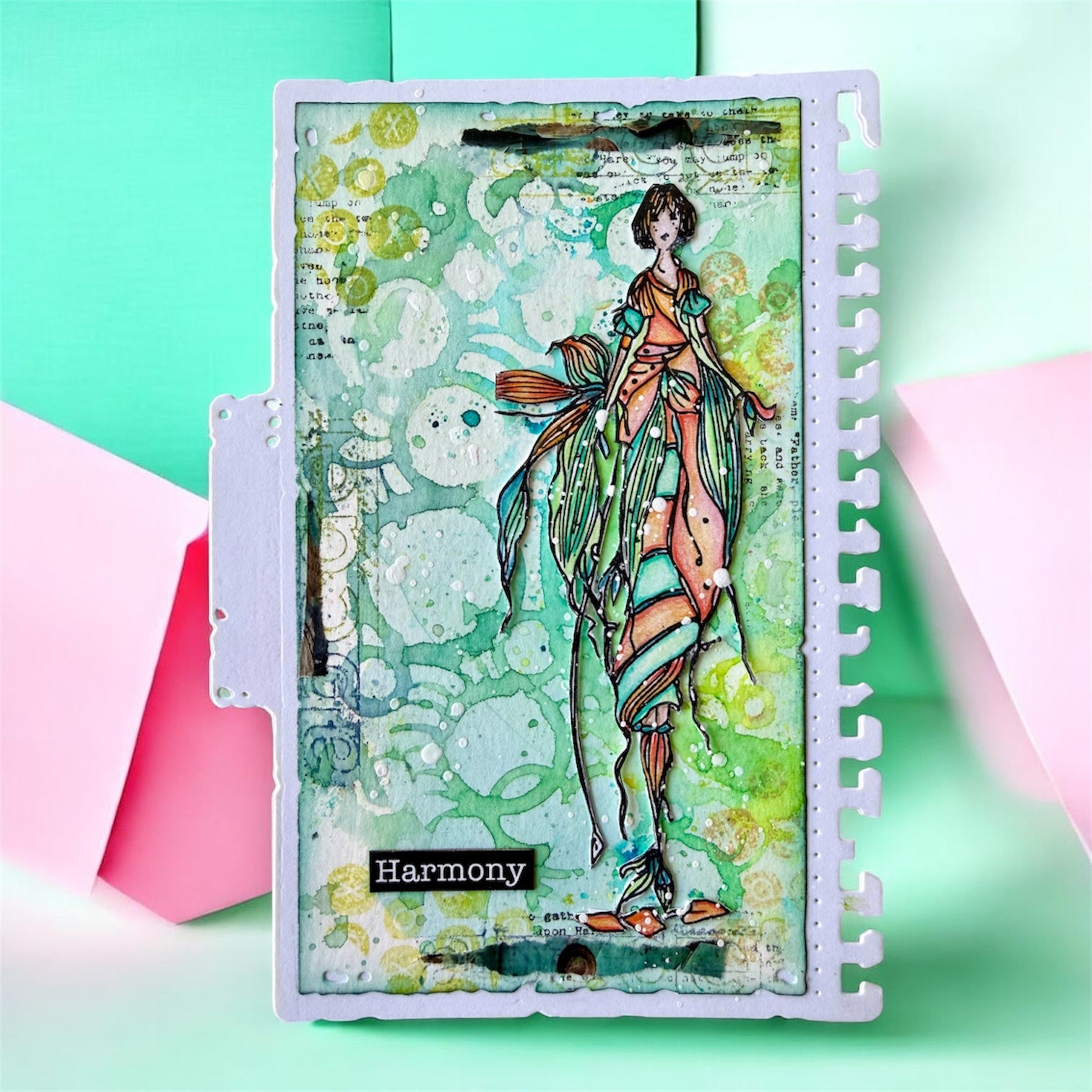 AALL & Create Whispers of Form stempelbundle 6 A6 figur