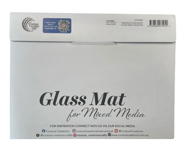 Couture Creations Precision skjærematte glass 39,5 cm