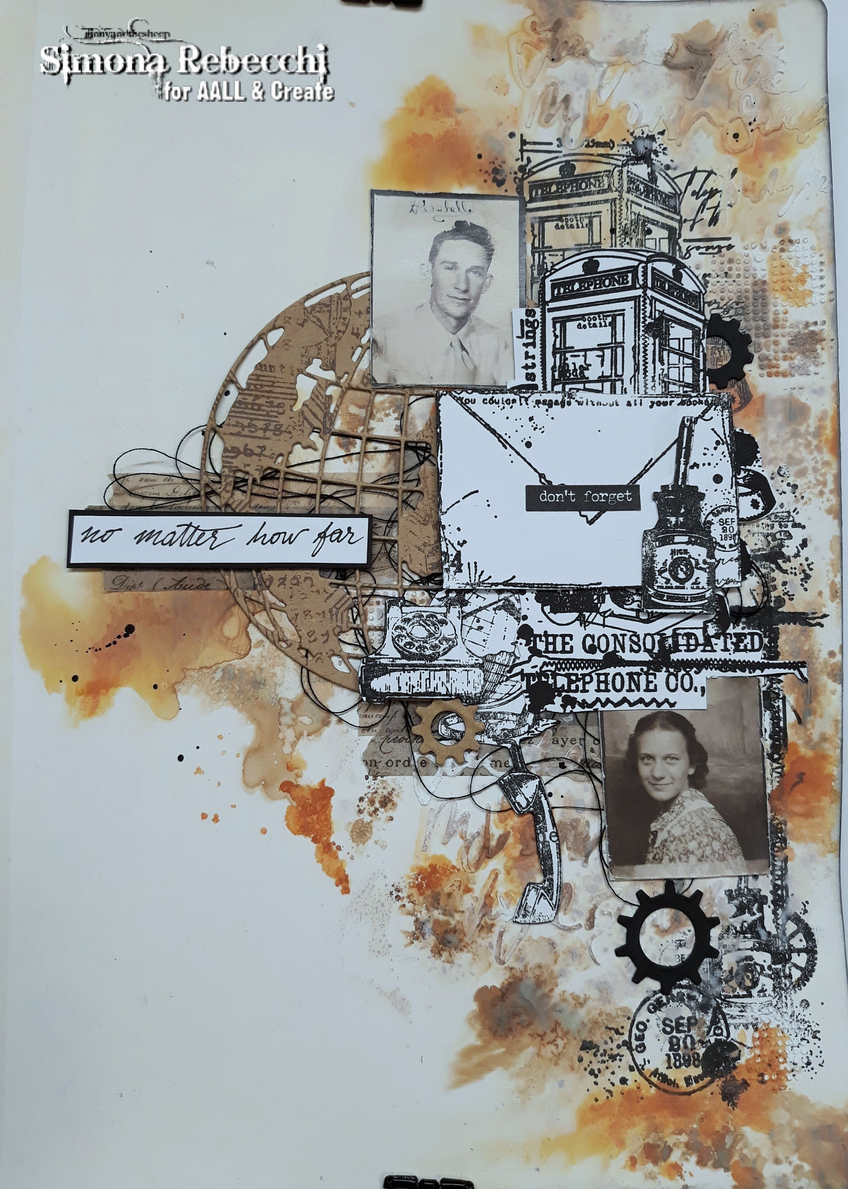 AALL & Create TP-237 Phonebooth Elements stempelsett A5