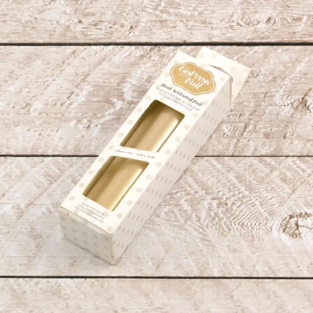 Couture Creations folie gull lys matt 125mm 5m