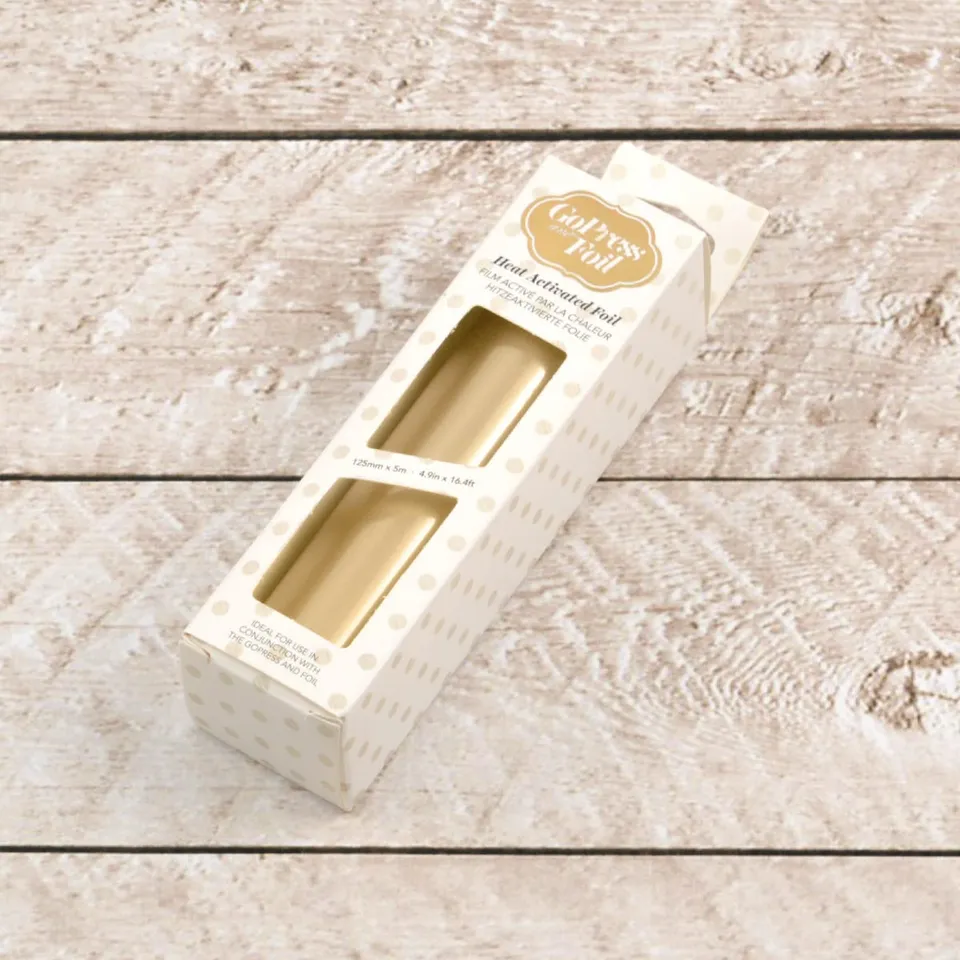 Couture Creations folie gull lys matt 125mm 5m