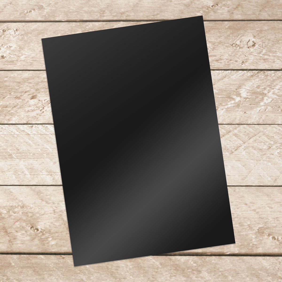 Couture Creations svart selvklebende vinyl A4 10 ark