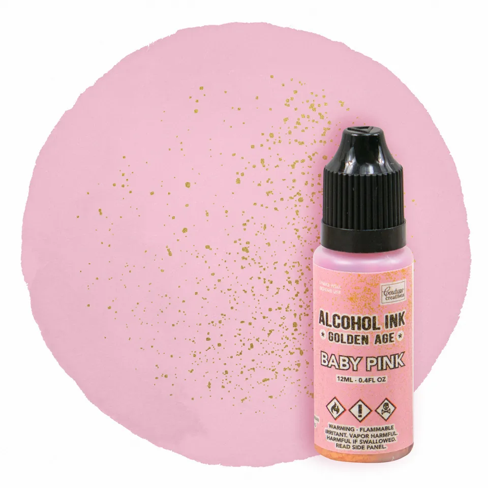 Couture Creations Golden Age alkoholblekk baby pink 12ml