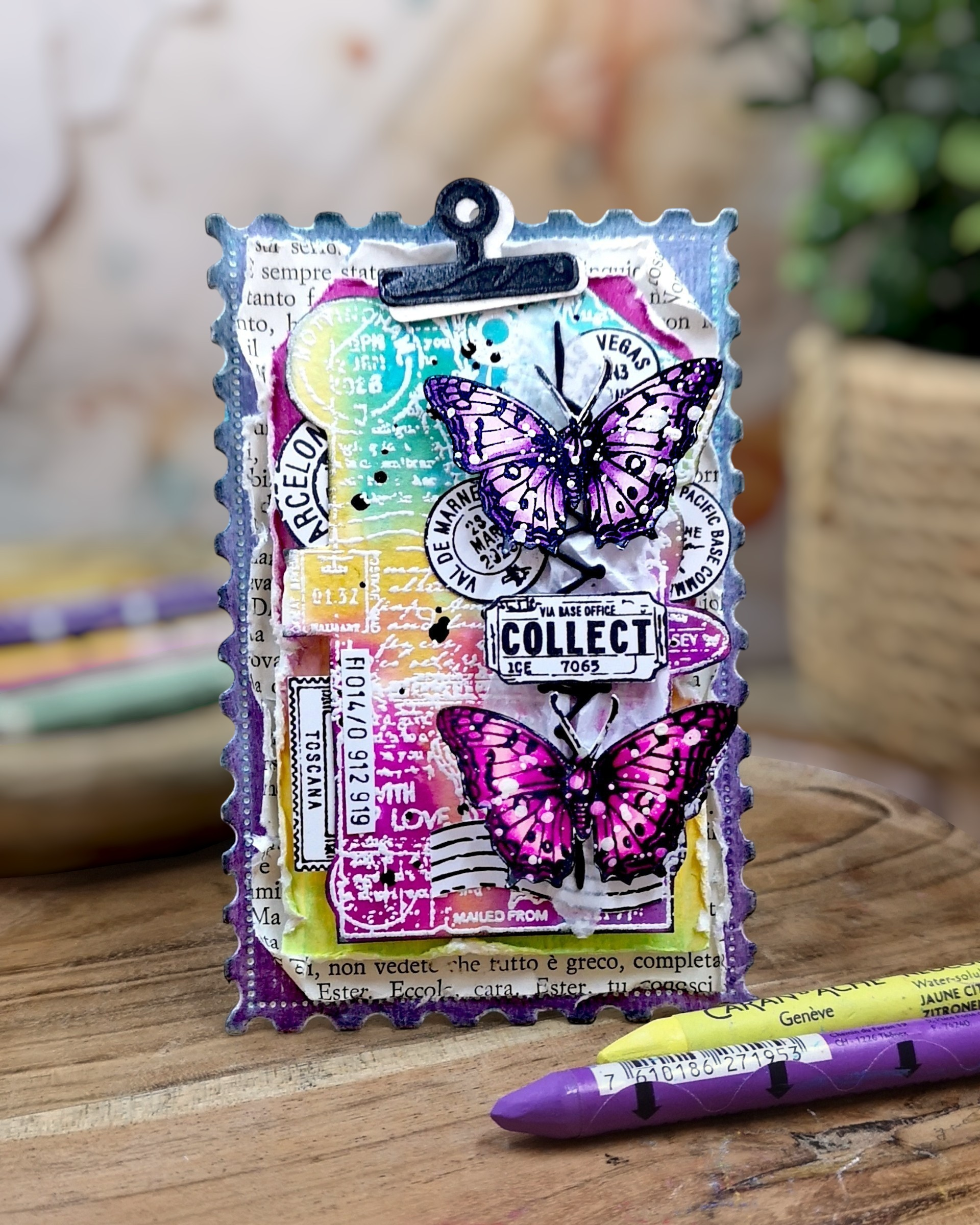 Aall and Create TP-1448 stempel A7 Chrono-Stamped Tag