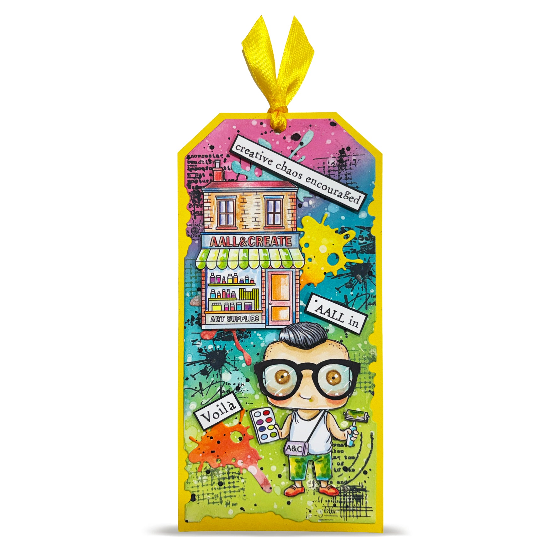 AALL & Create TP-1302 Lil Abs 2 stempelsett A7 samlerutgave