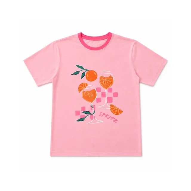 K&Co Sunset Spritz Spritz t-skjorte bomull