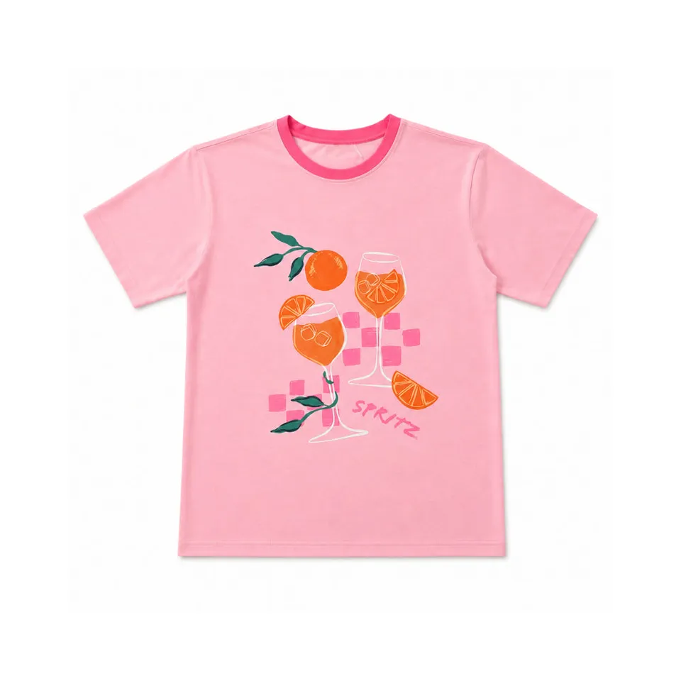 K&Co Sunset Spritz Spritz t-skjorte bomull