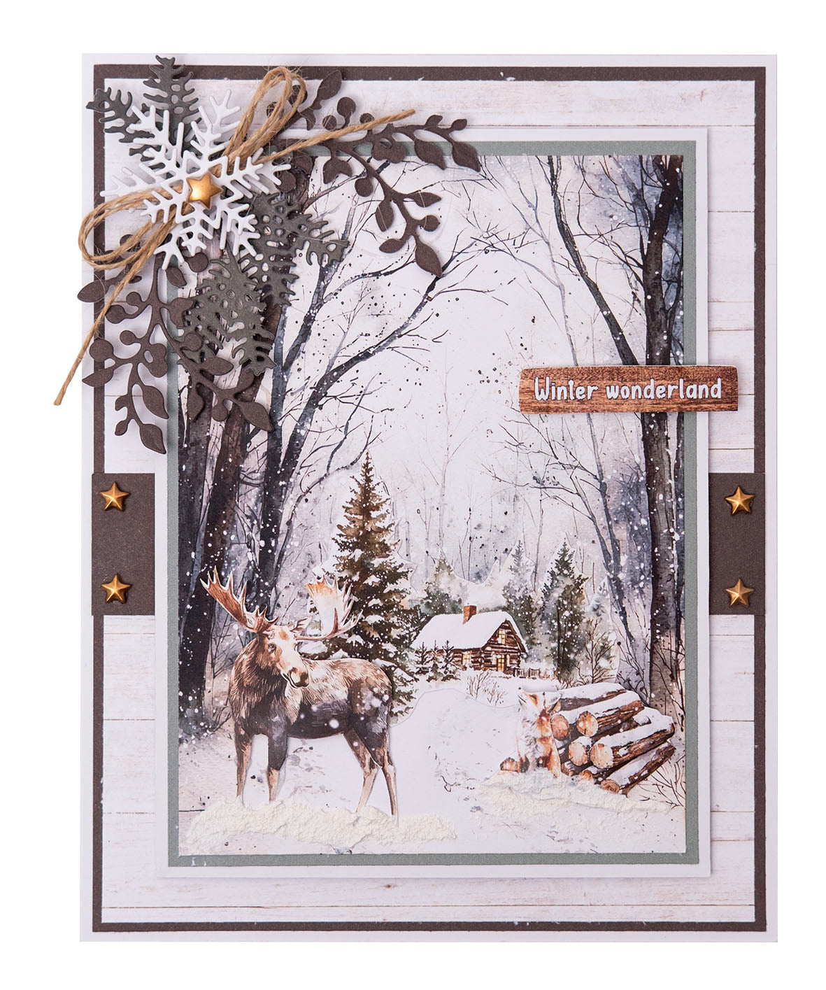 Studio Light Essentials Winter Woodland papirblokk 28 ark