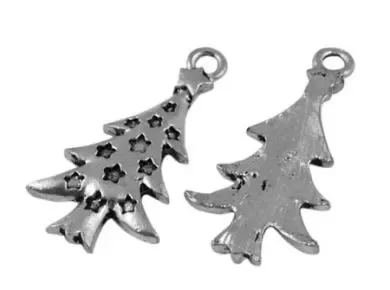 Korthobby Juletre 6 stempel julemotiv