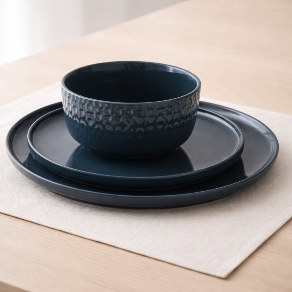 K&Co. Versailles middagssett 12 deler slate