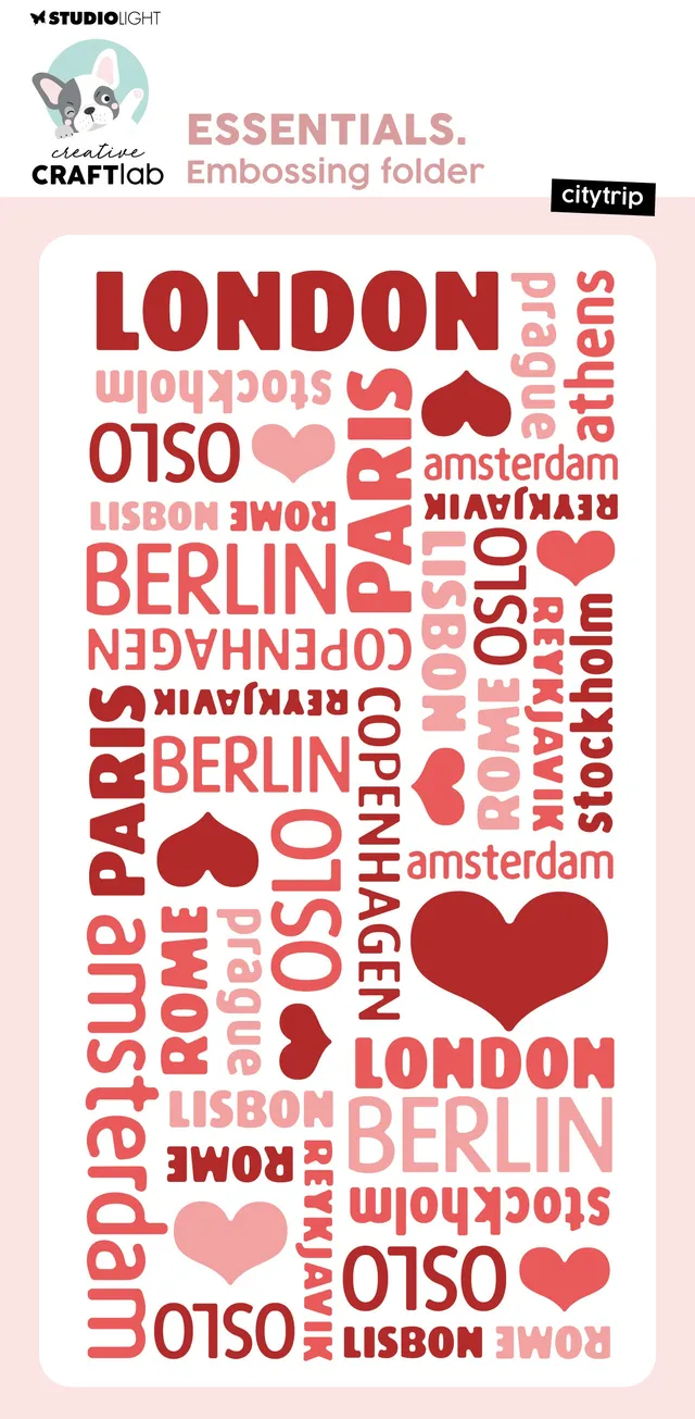 Studio Light Creative Craftlab Citytrip pregefolder by