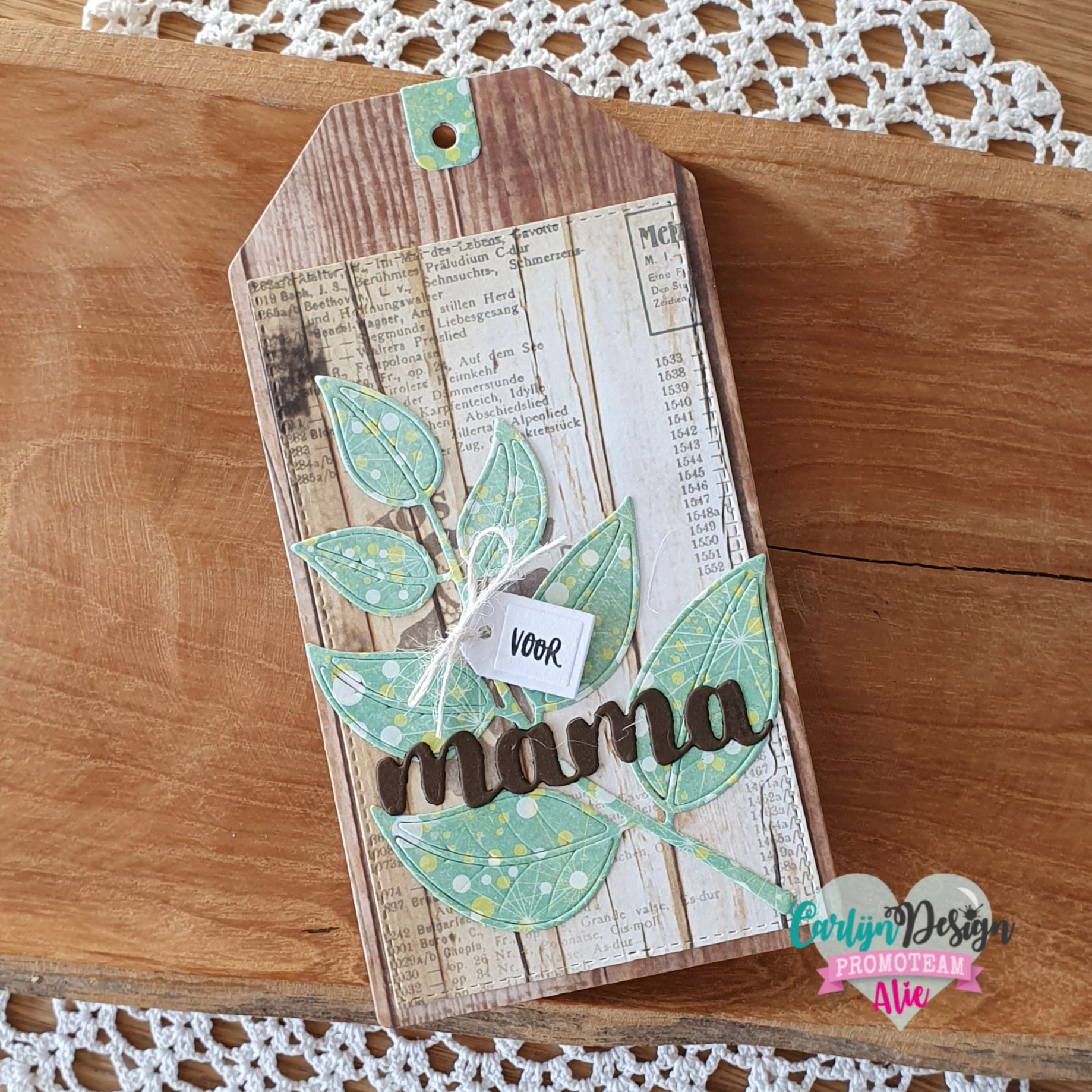 CarlijnDesign Moeder Mama CDSN-0174 dies tekst brush