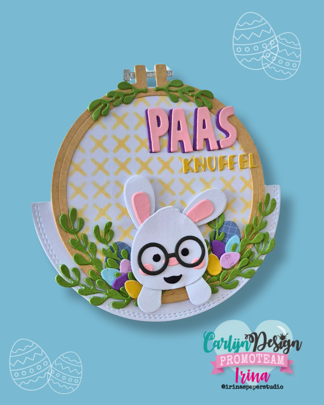 CarlijnDesign Cross Stitch CDJD-0074 sjablong 3-pak broderi