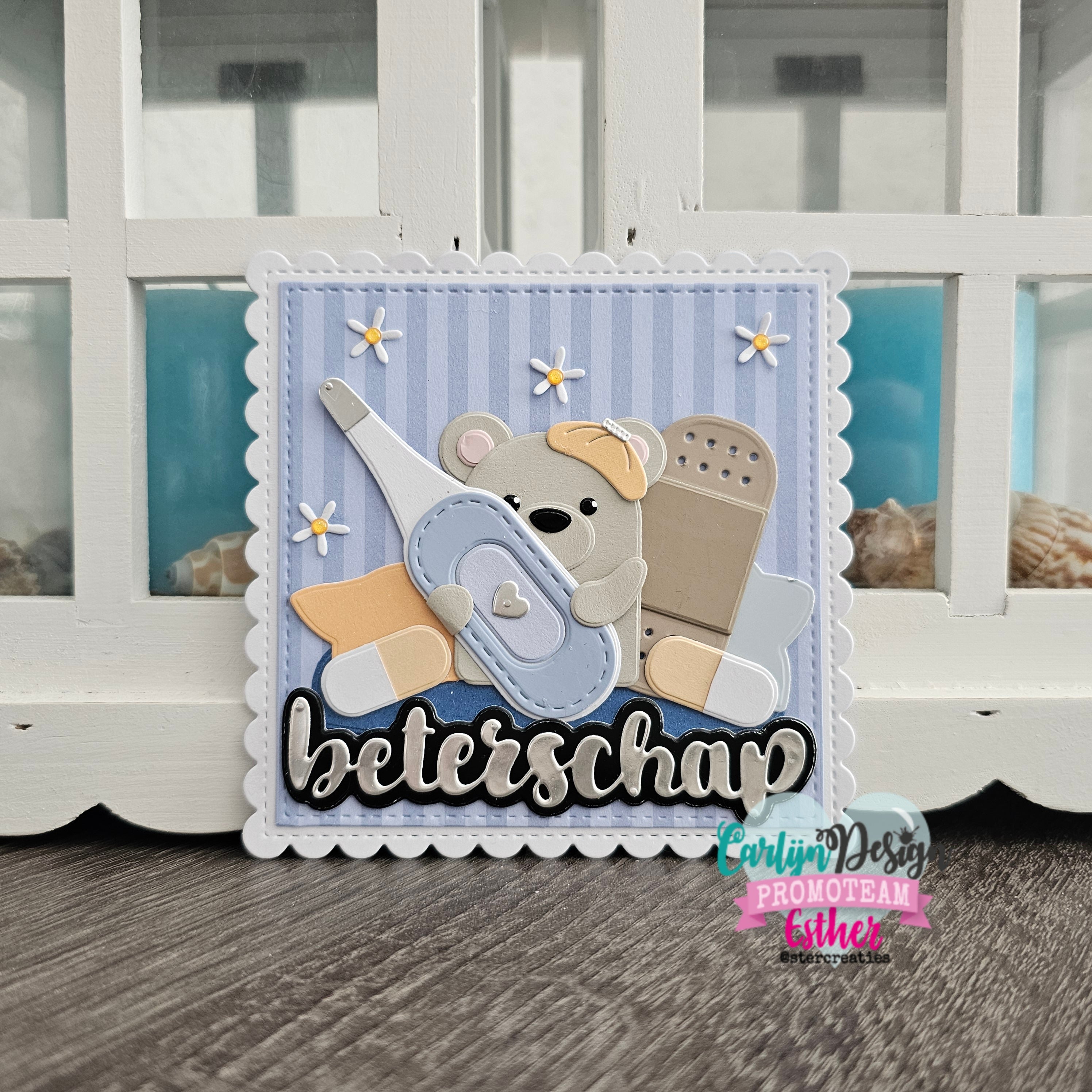 CarlijnDesign CDSN-0309 dies beterschap opkikkertj 9cm