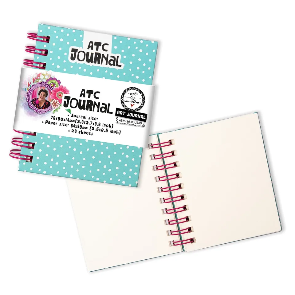 AALL & Create Art by Marlene art journal ATC 96x113 mm